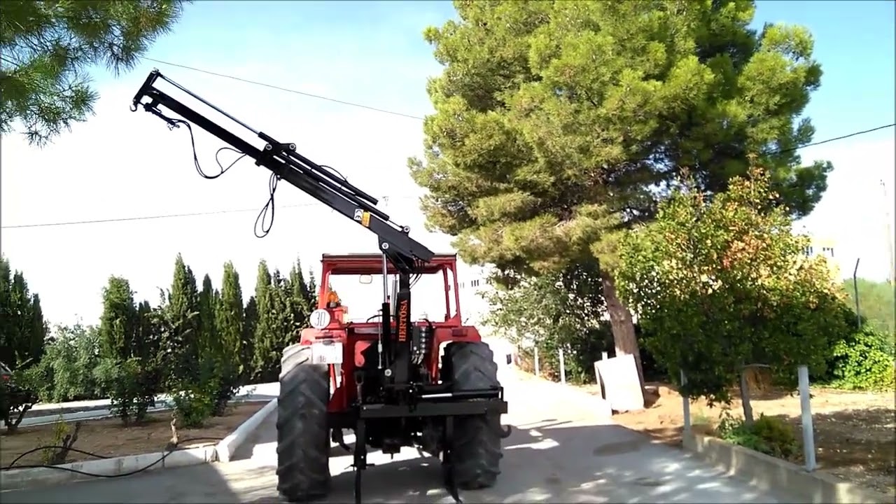 GRUA GIRATORIA CON MANDO INALAMBRICO