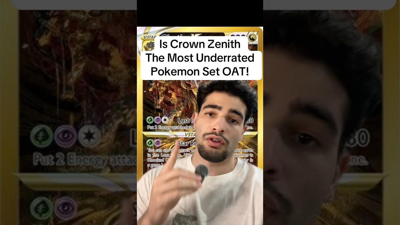 Is Crown Zenith The Most Underrated Pokemom Set OAT!!
