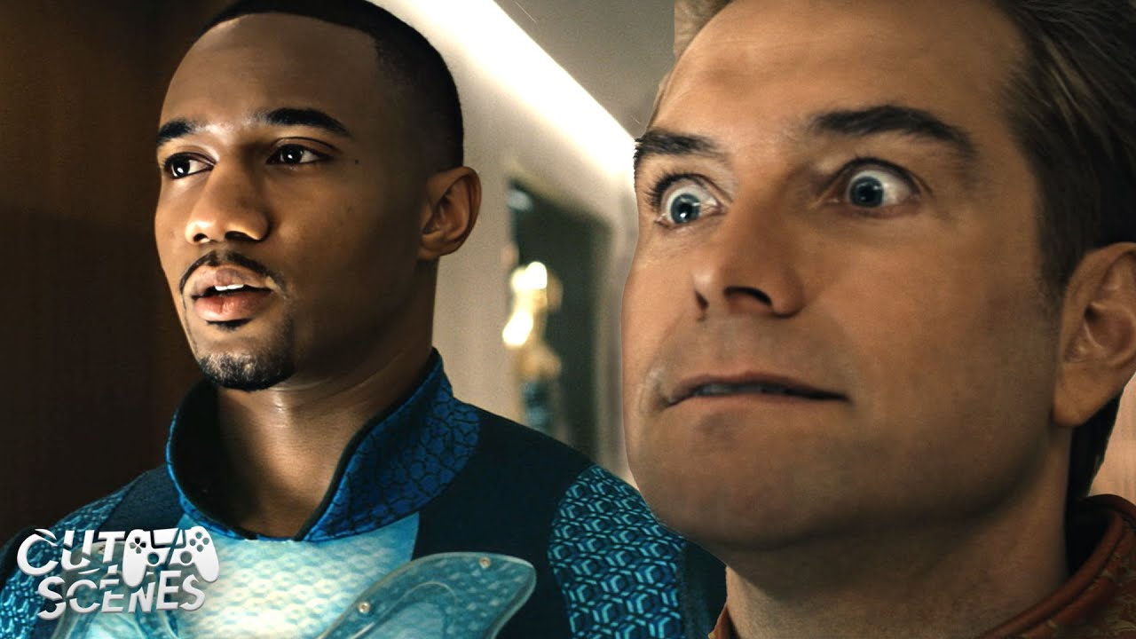 Homelander Confronts A-Train  | The Boys (Antony Starr, Jessie T. Usher)