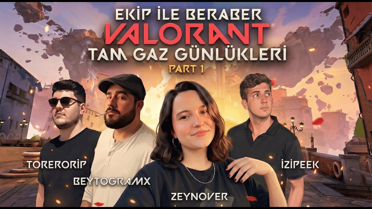 EKİPLE VALORANT GÜLME GARANTİLİ  | PART 1 | #valorant #valoranttürkiye