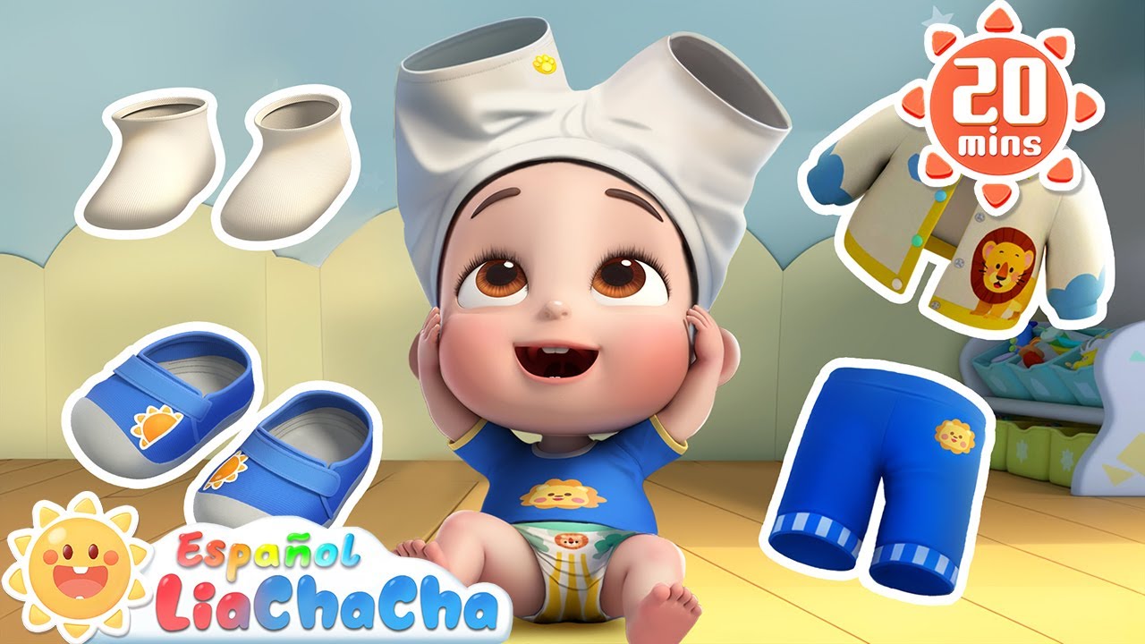 Así Es Como Nos Vestimos👕 | Aprende a Vestirse Solito | LiaChaCha en Español - Canciones Infantiles