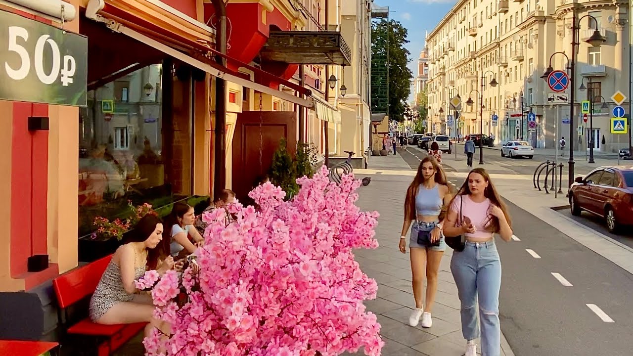 [4K] 🇷🇺 Moscow Walk - Pyatnitskaya Street in Zamoskvorechye District