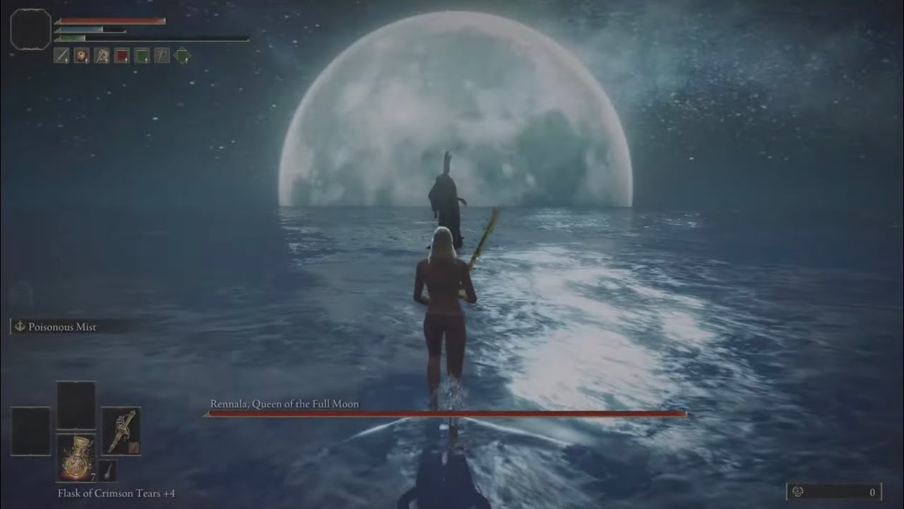 ELDEN RING Rennala, Queen of the Full Moon no Hit (RL1, Wretch)