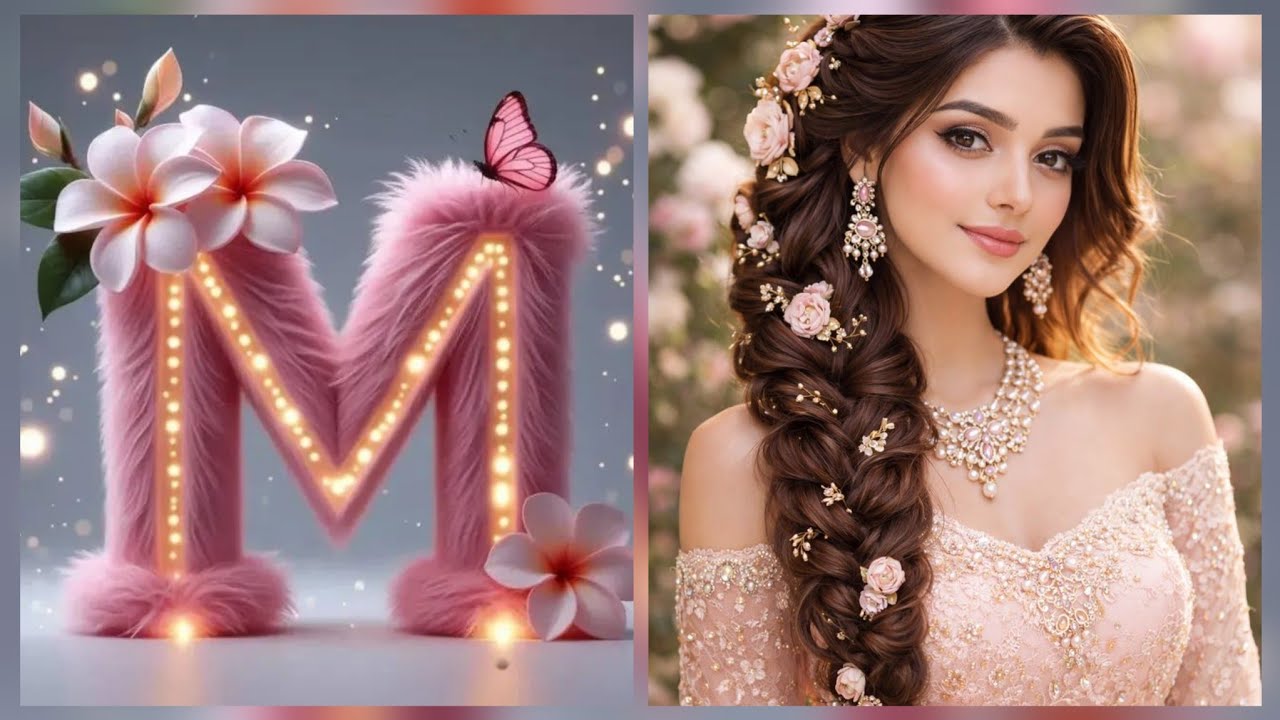 Choose your name's first letter and see your Bridal Hair style 👸 #bridalhairstyle2026 #viral #trend