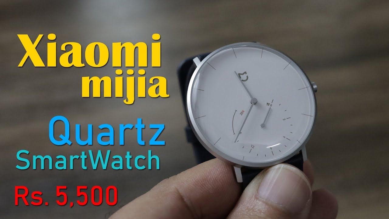 Xiaomi Mijia Quartz smartwatch review - this is analog smartwatch for just Rs. 5,500