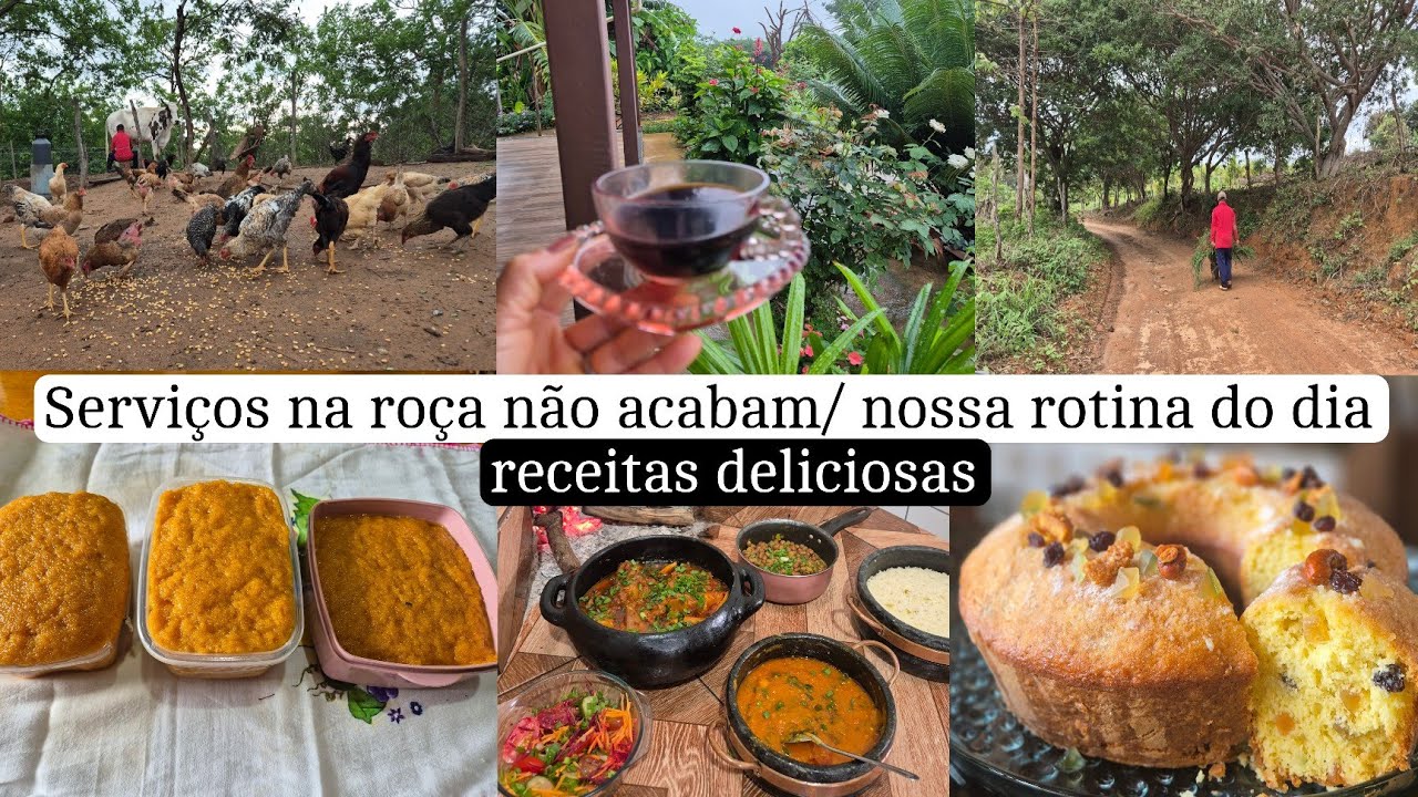 Marido na rotina da ro&ccedil;a/ bolo natalino/ almo&ccedil;o/ requeij&atilde;o de corte baiano/ rotina do dia