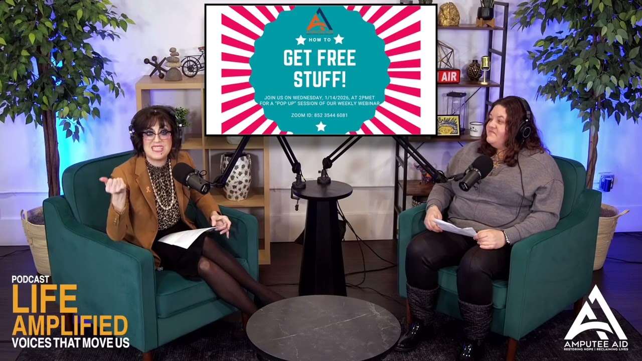How to Get Free Stuff: Resources, Benefits & Support for the LLLD Community | Life Amplified S2E2
