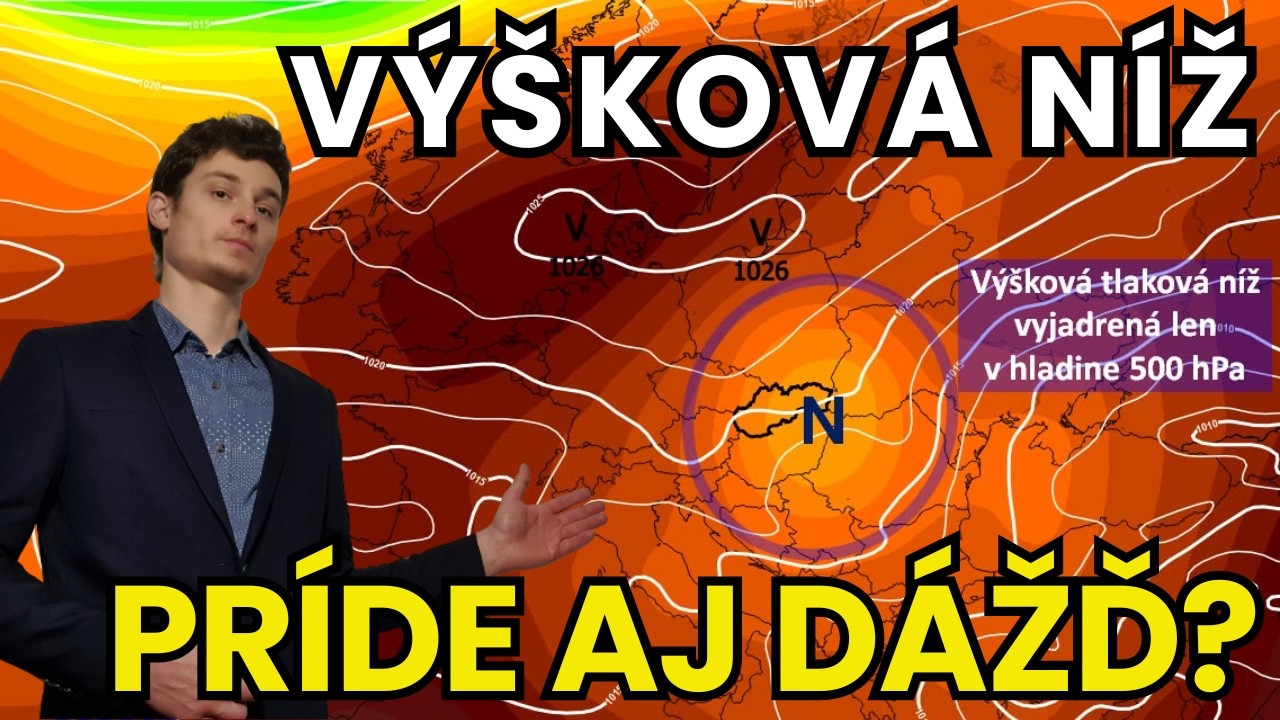 ☀️ Bude naďalej slnečno a bez dažďa? Čo prináša výšková tlaková níž?#predpoveď #meteorológia #fakty