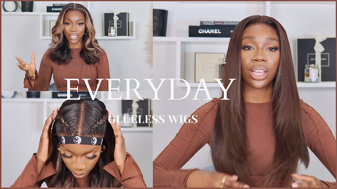 THIS IS WHY I DON'T GO TO IG HAIRSTYLISTS | GRWM GLUE-LESS WIGS | YEWANDE BIALA