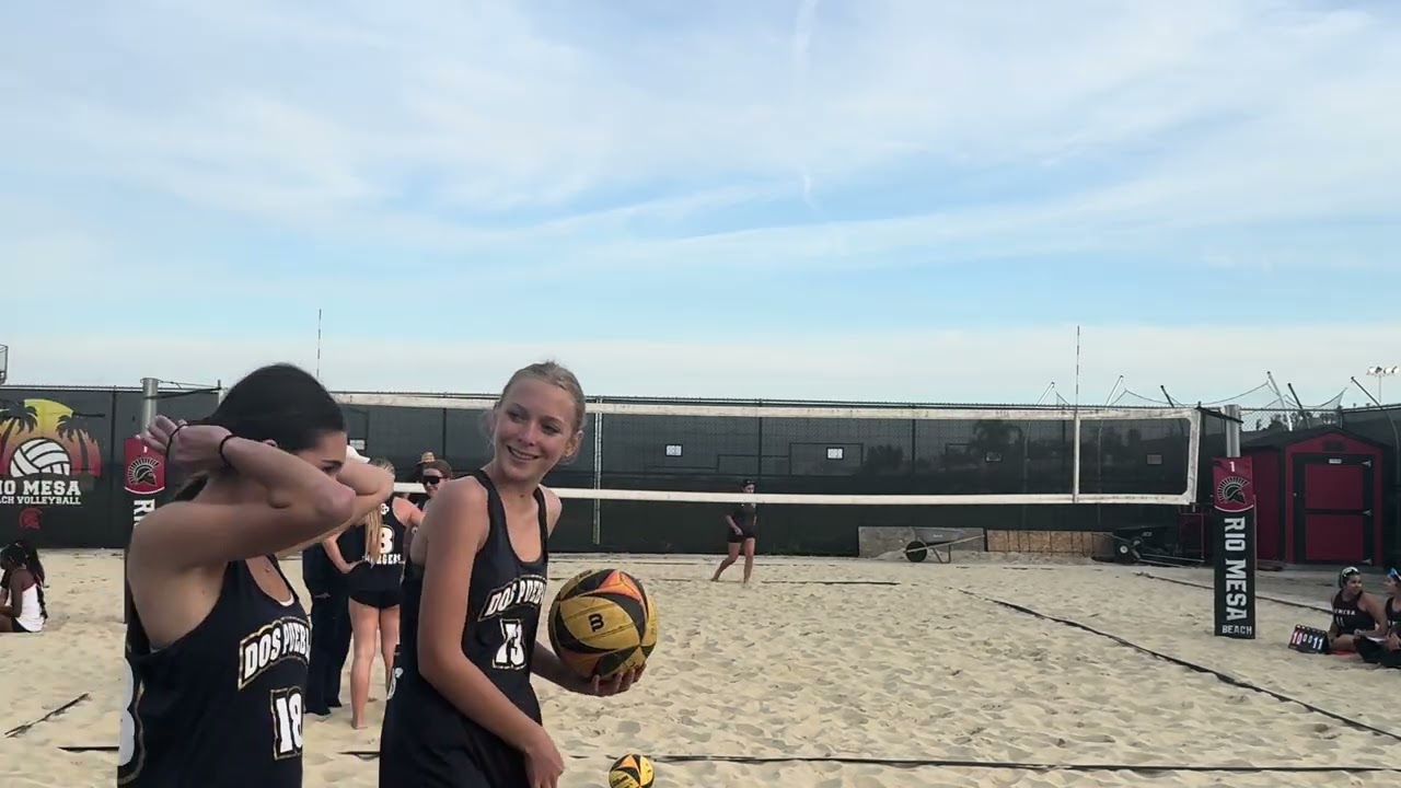 Beach Volleyball 2026 - RMHS vs Dos Pueblos (set 2). 