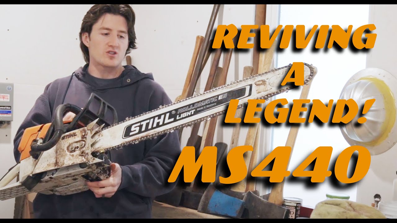 REVIVING a LEGENDARY SAW! Stihl MS440 Cleaning & Refresh