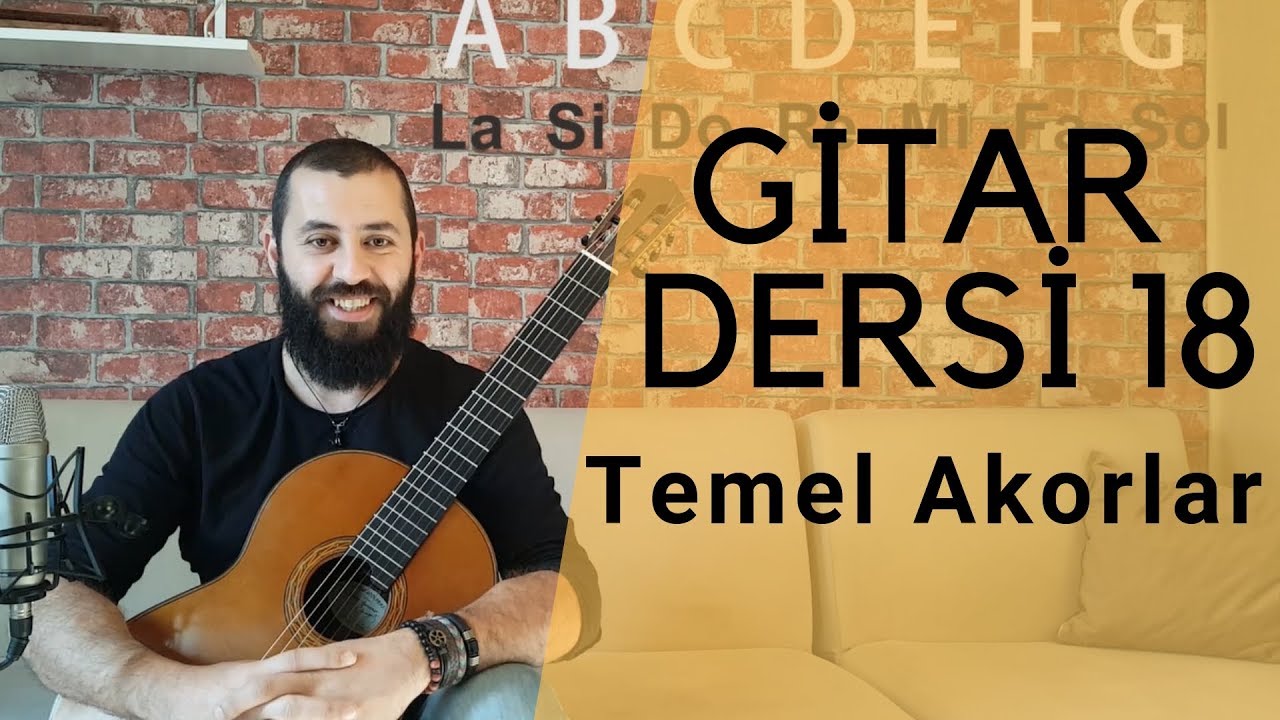 Gitarda Temel Akorlar |  Fmaj7 , B7 Akorları Nasıl Basılır?