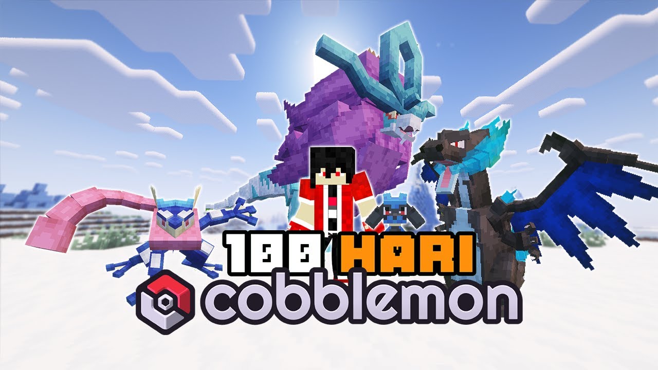 100 Hari Di Minecraft Tapi Cobblemon