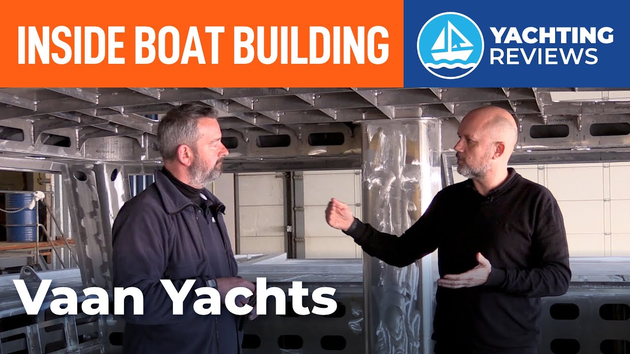 Factory visit. How Vaan Yachts builds its aluminium catamarans.