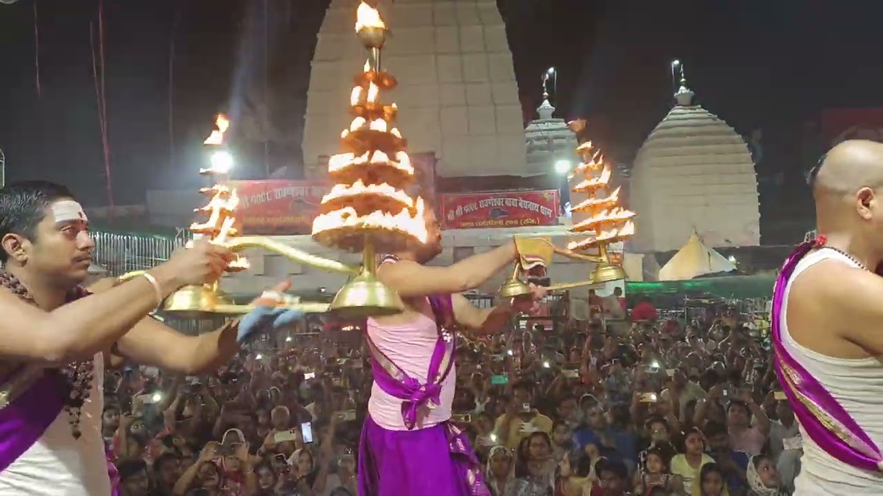 Powerful Evening Aarti of Baba Baidyanath Jyotirlinga 🔱 #shorts