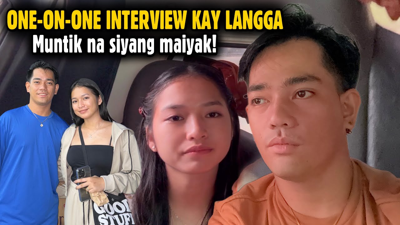 ONE-ON-ONE INTERVIEW KAY LANGGA! MUNTIK NA SIYANG MAIYAK!