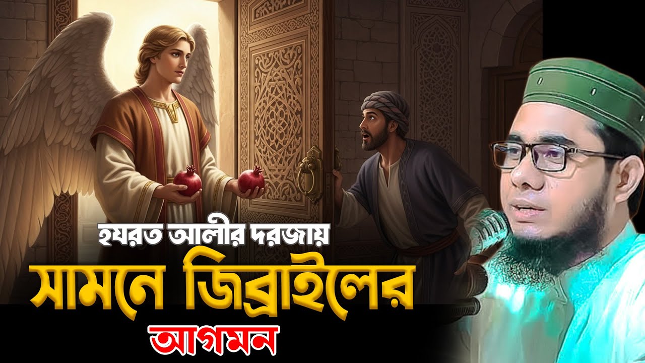 হযরত আলীর দরজায় জিব্রাইলের শাহিদুর রহমান মাহমুদাবাদী ওয়াজ ২০২৫ shahidur Rahman mahmudabadi waz