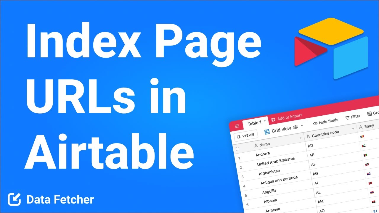 How to use Google&rsquo;s Indexing API in Airtable to Index Your Site