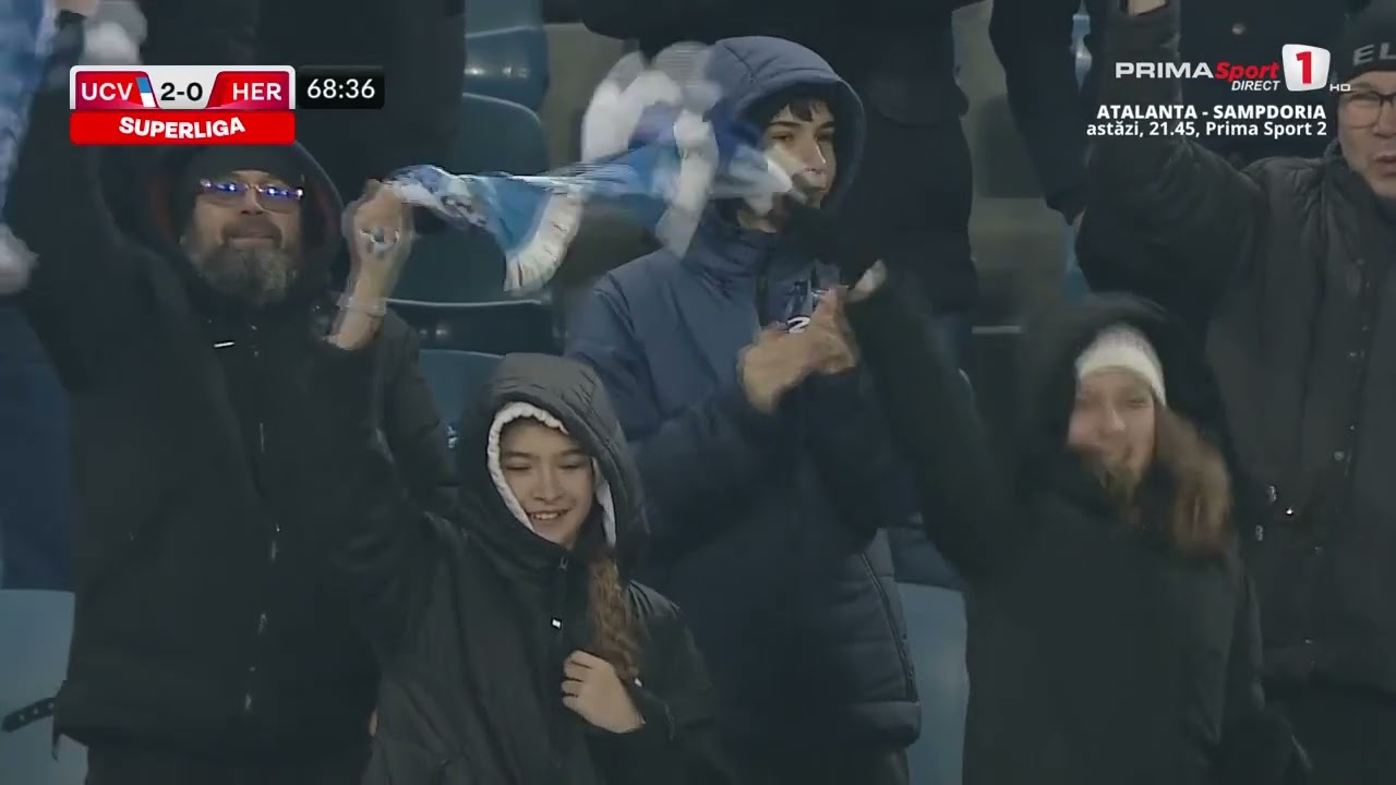 GOOOL! CSU Craiova - Hermannstadt 2-0. Andrei Ivan face &rdquo;dubla&rdquo; pe Oblemenco