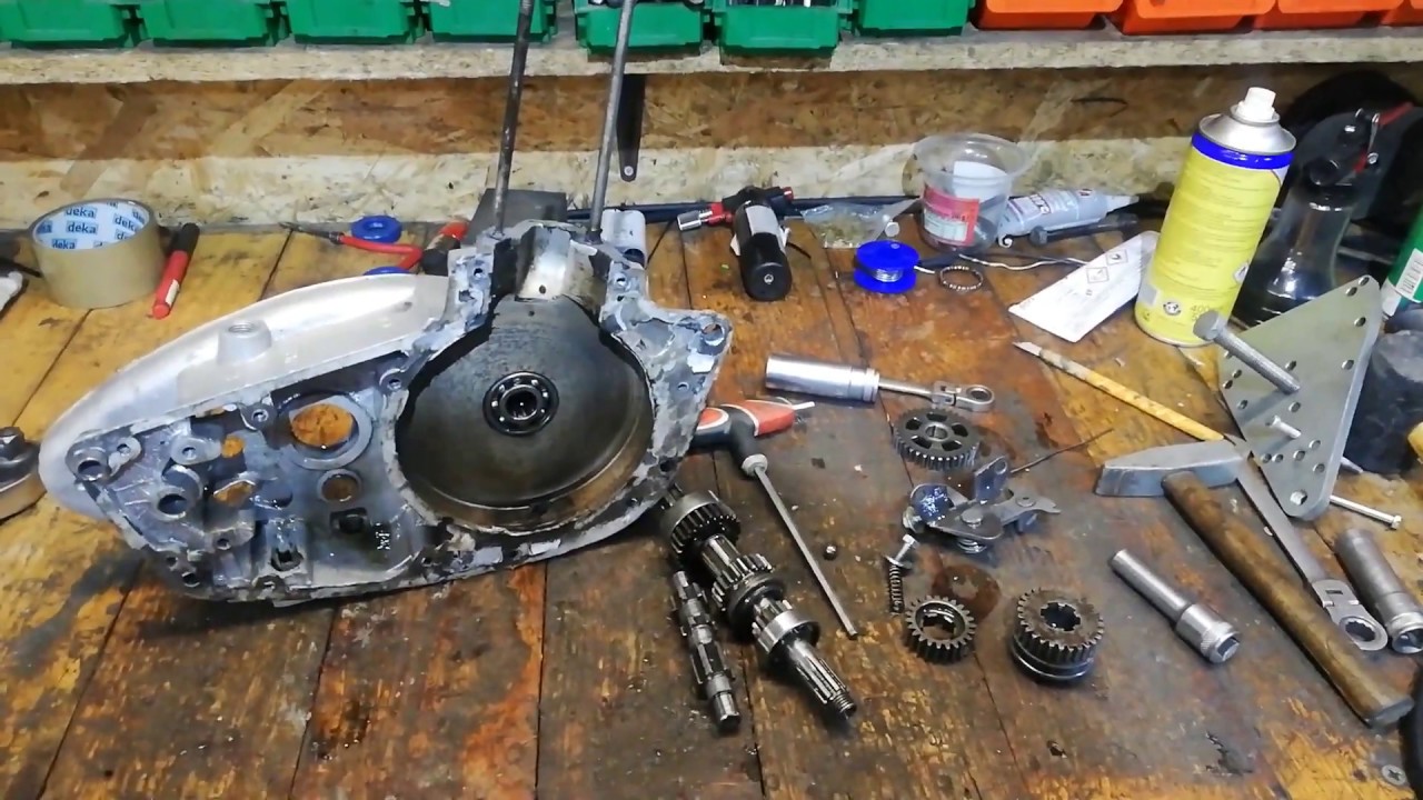 Silnik WSK 125, S01. Po 200 metrach od remontu wykonanego przez Pana Michała ze Stobiernej. OCENA