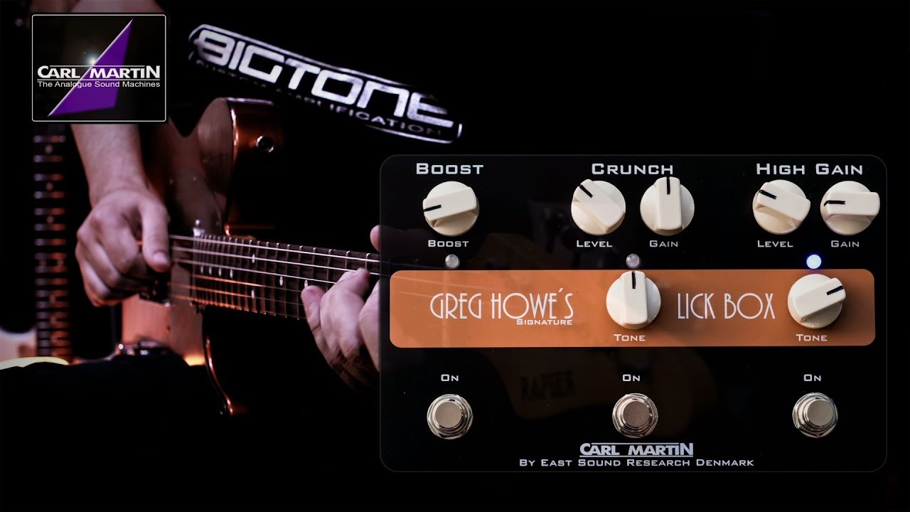 CARL MARTIN LICK BOX - Demo by Alberto Barrero