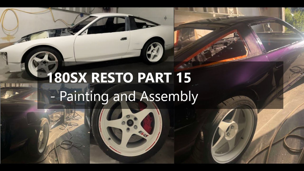 Nissan 180SX Paint and Assembly