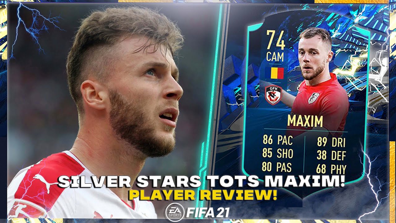 5 STAR SKILLER! 😏  SILVER STARS TOTS MAXIM PLAYER REVIEW! FIFA 21 ULTIMATE TEAM