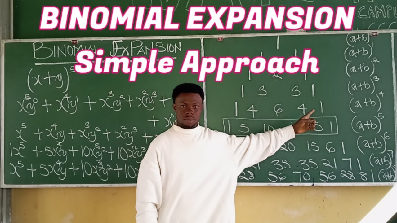 Binomial Expansion | Pascal's triangle | Simple Approach in algebra problem | Step-by-Step Solution 