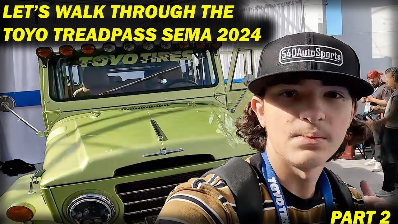 LETS WALK THROUGH THE TOYO TREADPASS SEMA 2024 PART 2