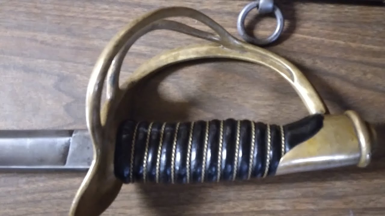 M1860 US Civil War Cavalry Saber by Mansfield & Lamb 1864