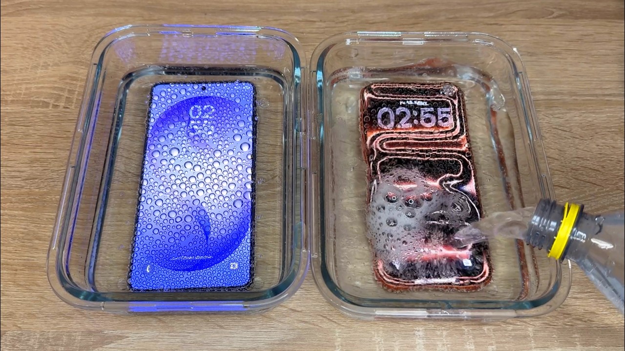 Samsung Galaxy S26 Ultra vs iPhone 17 Pro Max   Sparkling Water FREEZE Test!