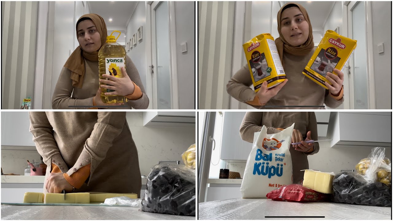 3,200 ₺ TUTAN MARKET ALIŞVERİŞİMİZ | EVDEKİ HER ŞEY BİTMİŞ | ŞİFA ÇORBASI YAPIYORUM | GÜNLÜK VLOG