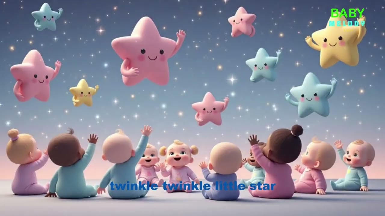Happy Little Stars – Relaxing Bedtime Song for Kids