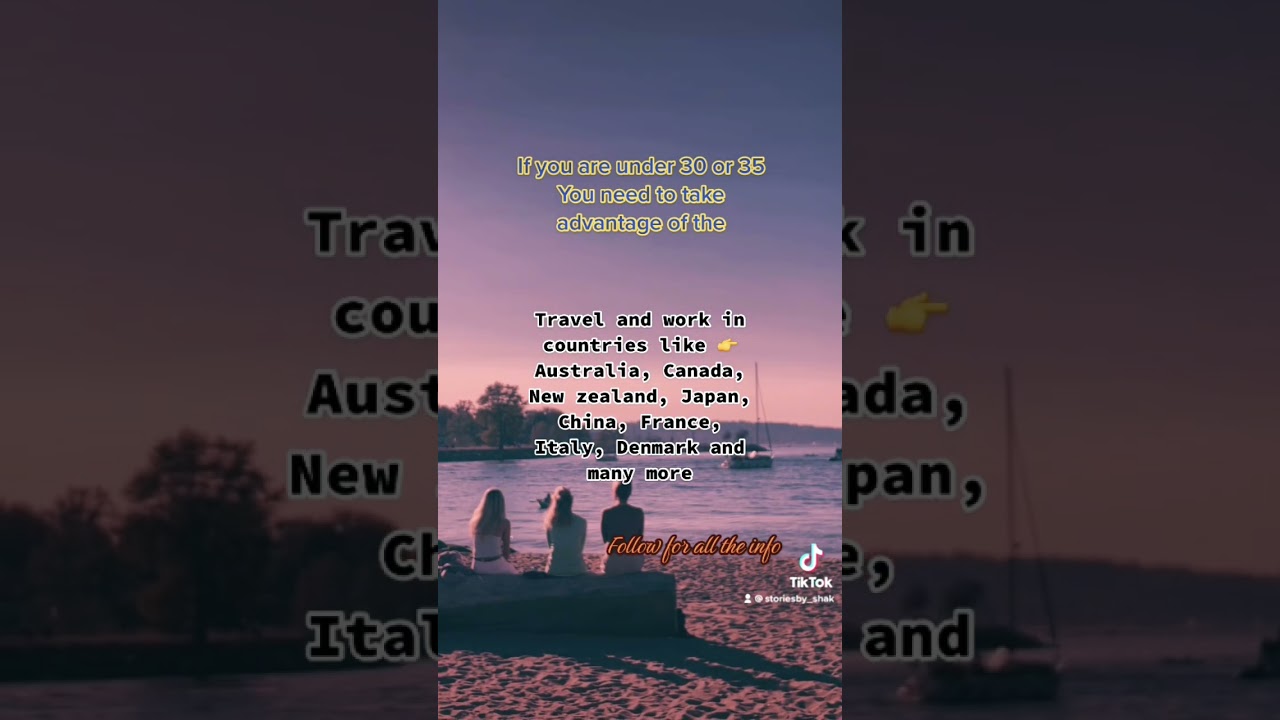 Working holiday visa - info #whvaustralia #whv #workingholiday #workingholidayvisa