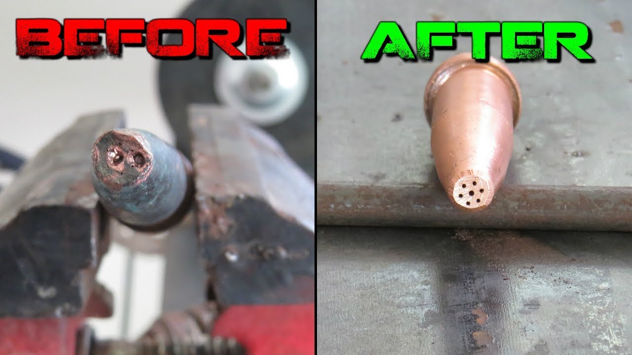 Make Your Old, Beat up Torch Tip New Again!!!  Never Buy A New Tip Again
