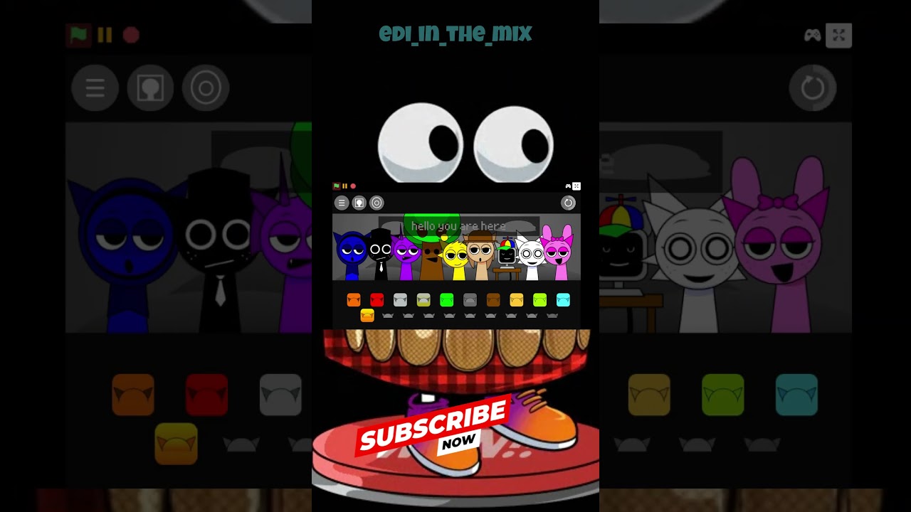 Sprunki beatbox Incredibox short Epic Adventure 