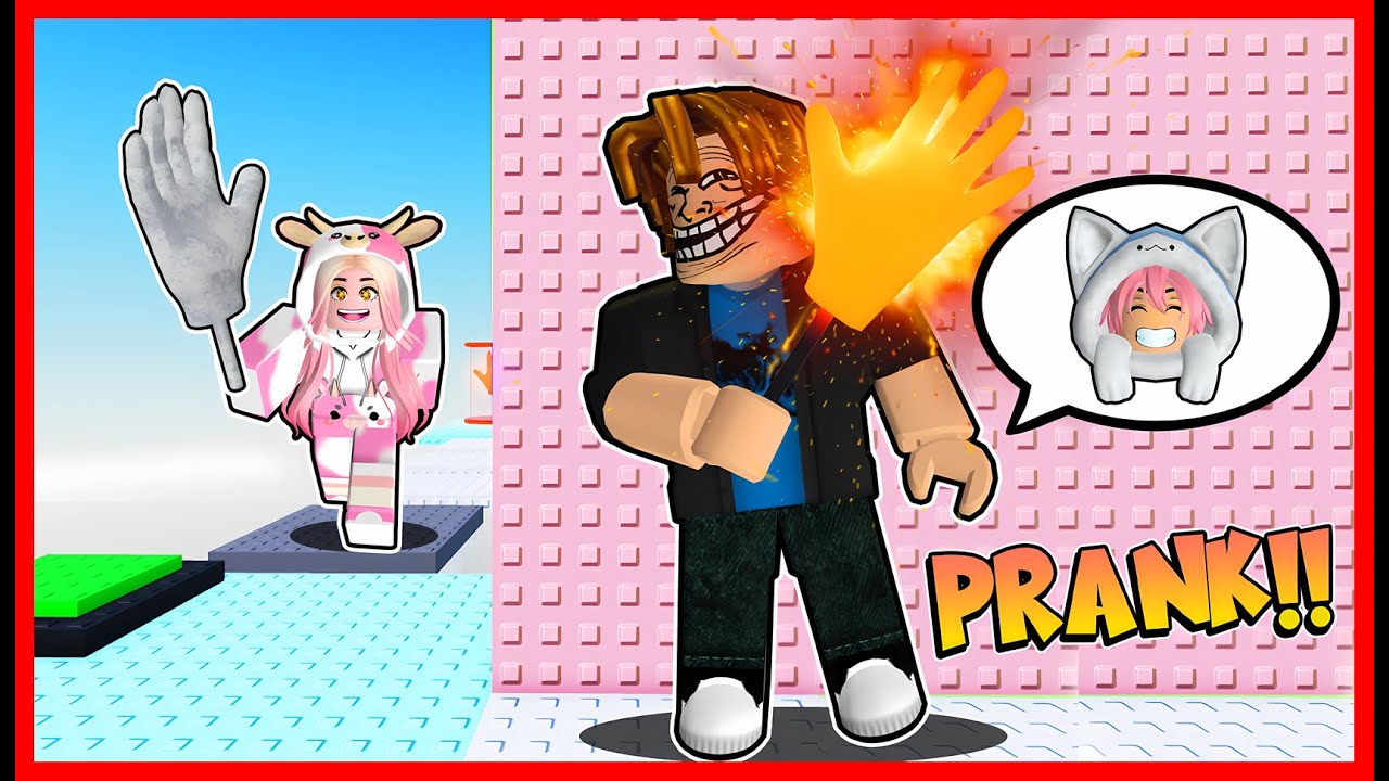 PURA PURA MENJADI ORANG LAIN DAN PRANK MOMON DI SLAP TOWER !! Feat @MOMON Roblox