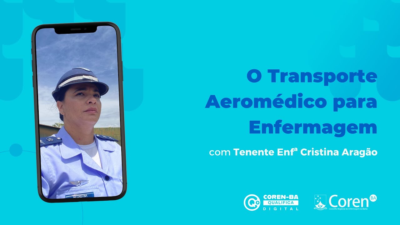 O Transporte Aerom&eacute;dico para Enfermagem | COREN BAHIA