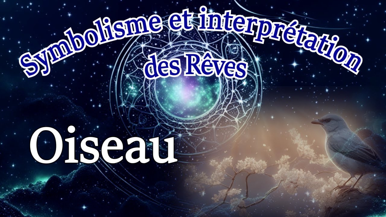 Symbolisme, et interpr&eacute;tation de r&ecirc;ve d'oiseau.