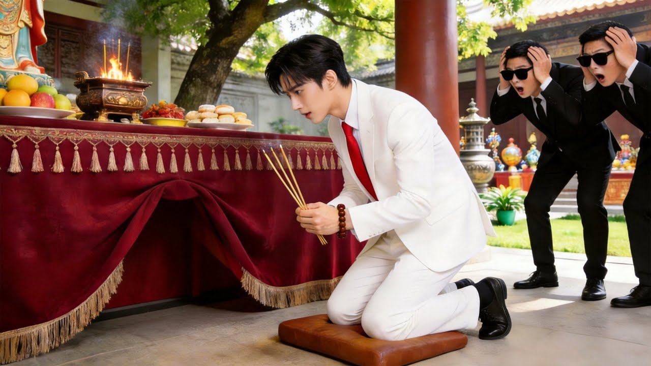CEO prays for a child at the temple! Little girl calls him dad—looks exactly like him! Fate twists!