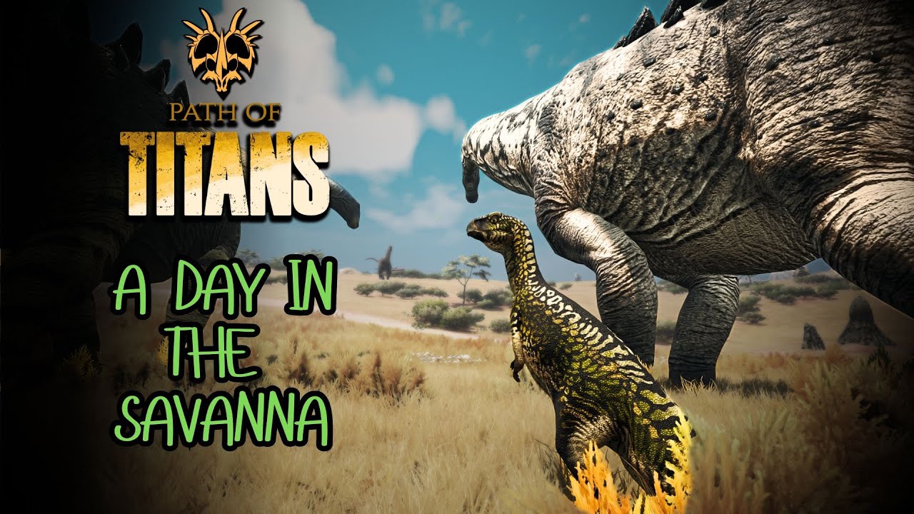 Savanna Shambles | WWD Realism | Dryosaurus Gameplay | Path Of Titans