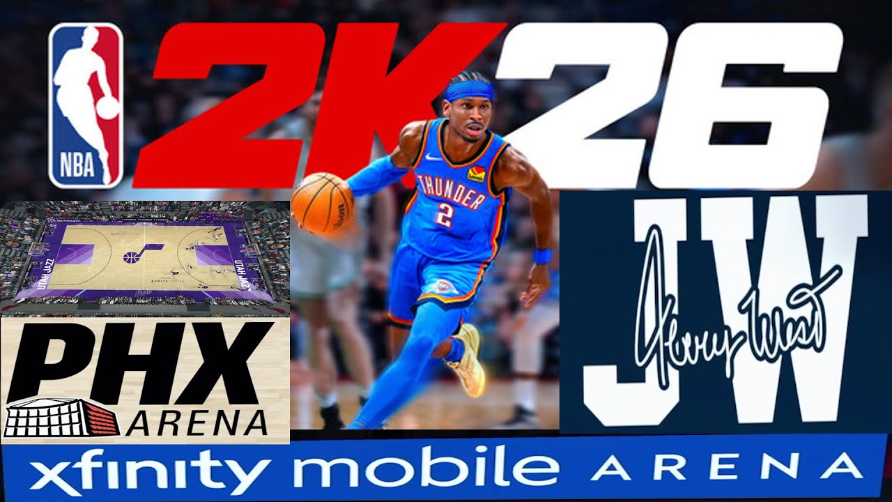 NBA 2K26 | Sports Game Arenas and All Team Intros 🏟 🏀