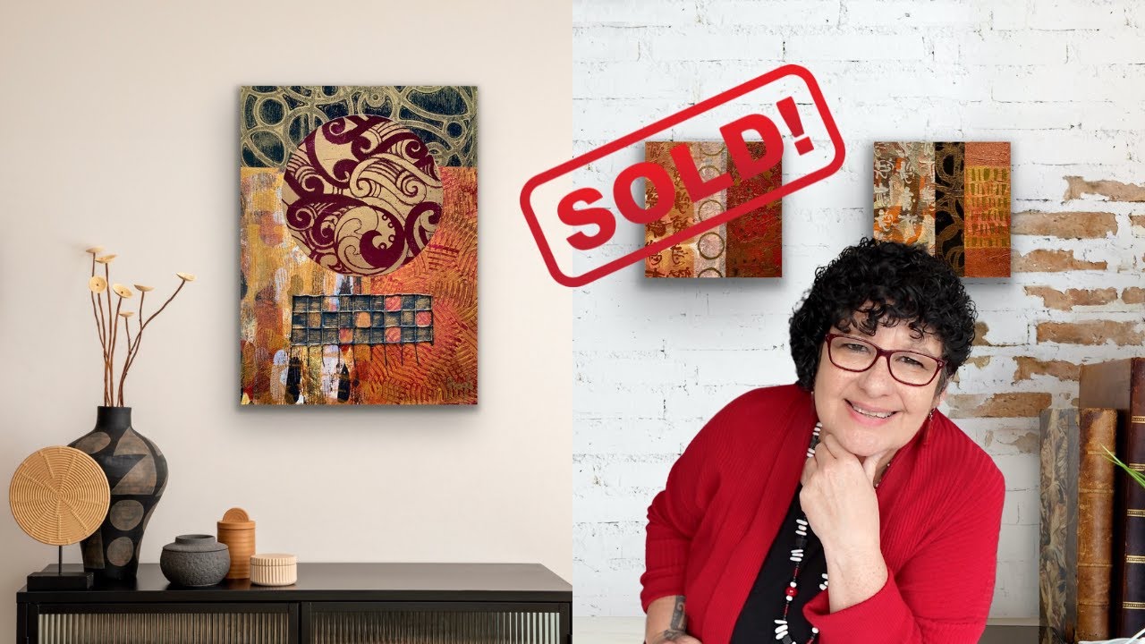 5 Tips To Create Art That Sells - Using Your Gelli Prints