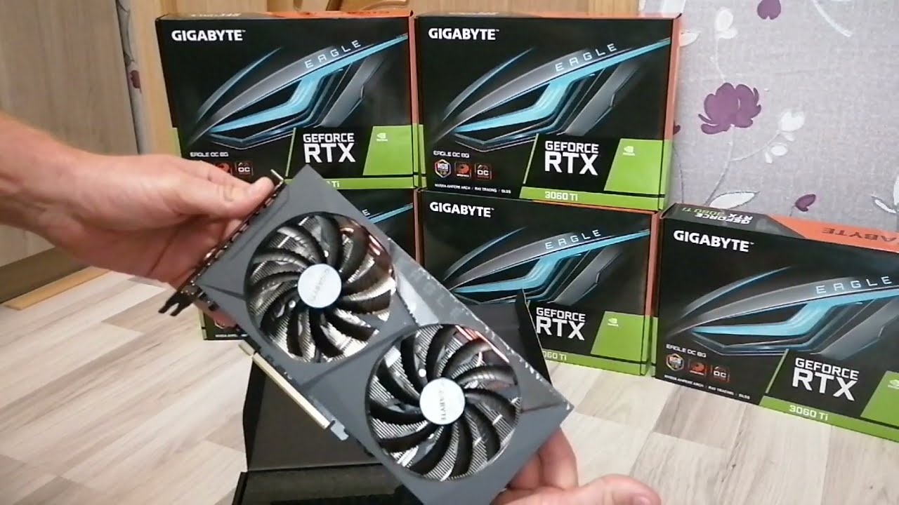Лучшая 3060 Ti(LHR) майнит 130$!!!Gigabyte EAGLE 3060 Ti в майнинге на разных алгоритмах! Доходность