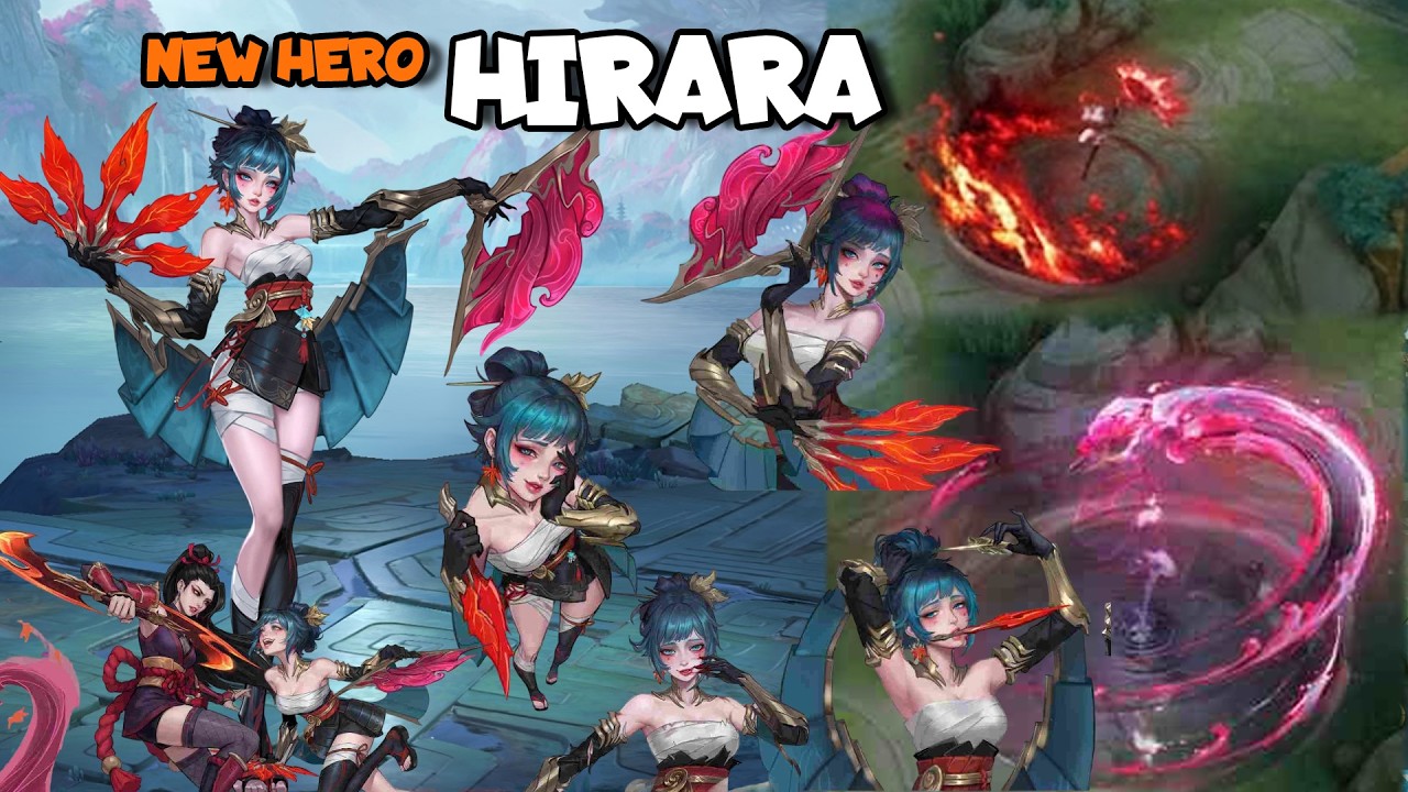 MLBB HIRARA NEW HERO MLBB - НОВЫЙ ГЕРОЙ HIRARA MOBILE LEGENDS HIRARA ASSASSIN MOBILE LEGENDS НОВЫ...