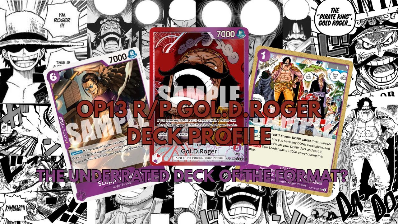 OP13 R/P Roger Deck Profile - The Underrated Pick of The Format?