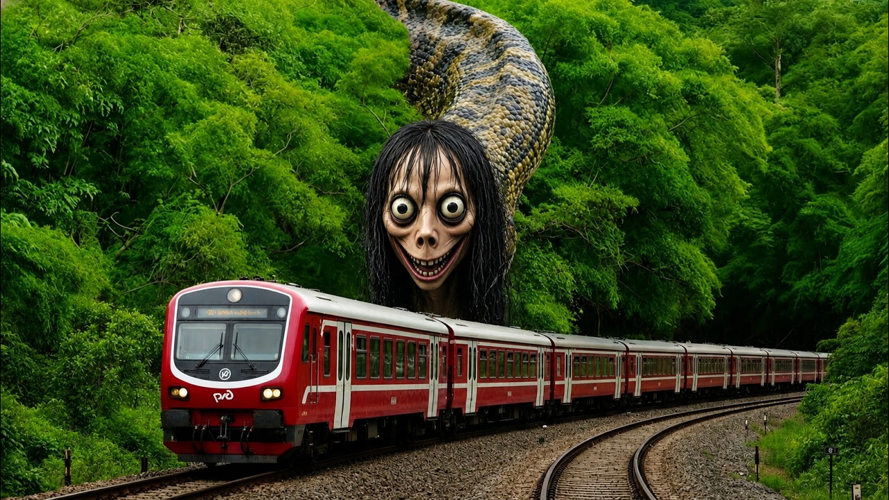 Snake MOMO entered the Last Train | Horror Short Film
