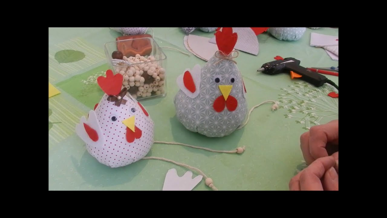 Pâques le tuto de Martine