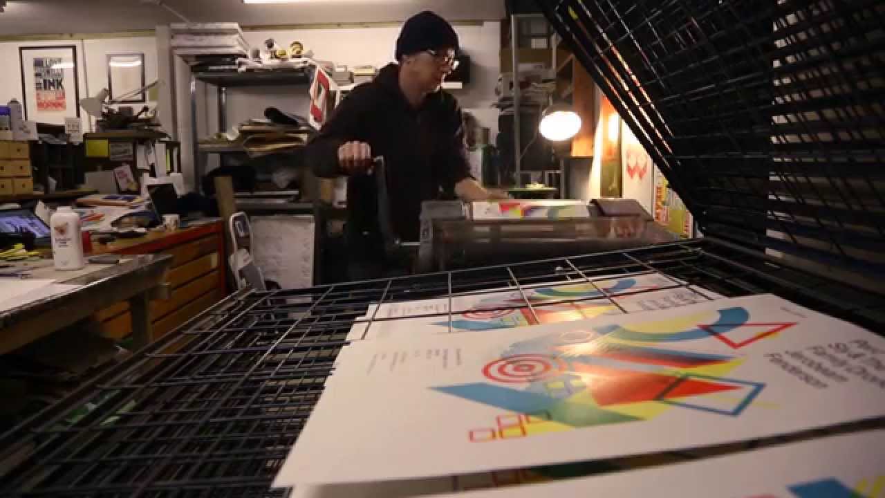 The Print Project: letterpress printing