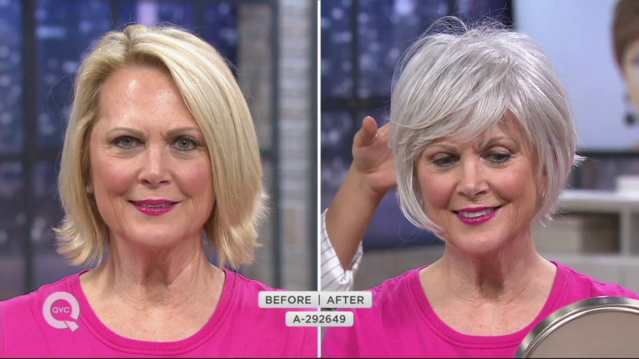 Hairdo Chin Length Textured Fringe Bob Wig on QVC